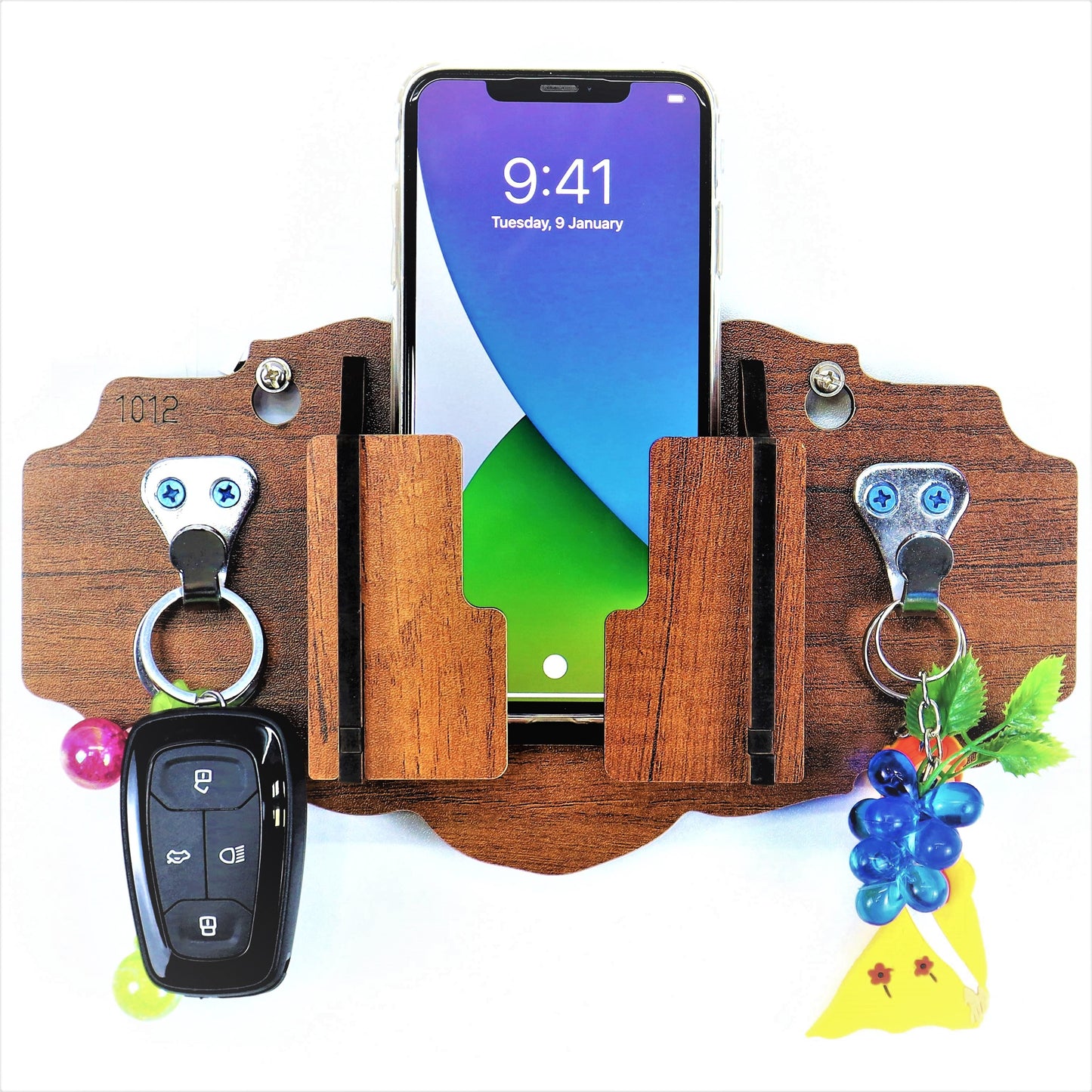 US DZIRE™ 1012 Premium Key Holder For Home & Office Wood Key Holder