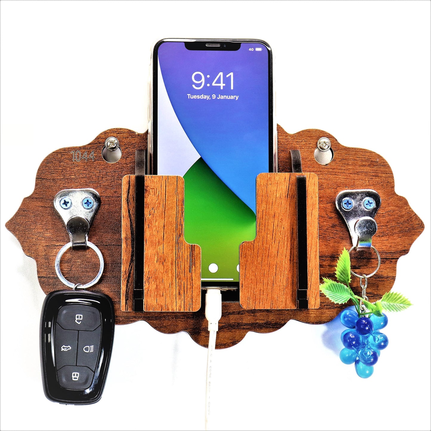 US DZIRE™ 1044 Premium Key Holder For Home & Office Wood Key Holder
