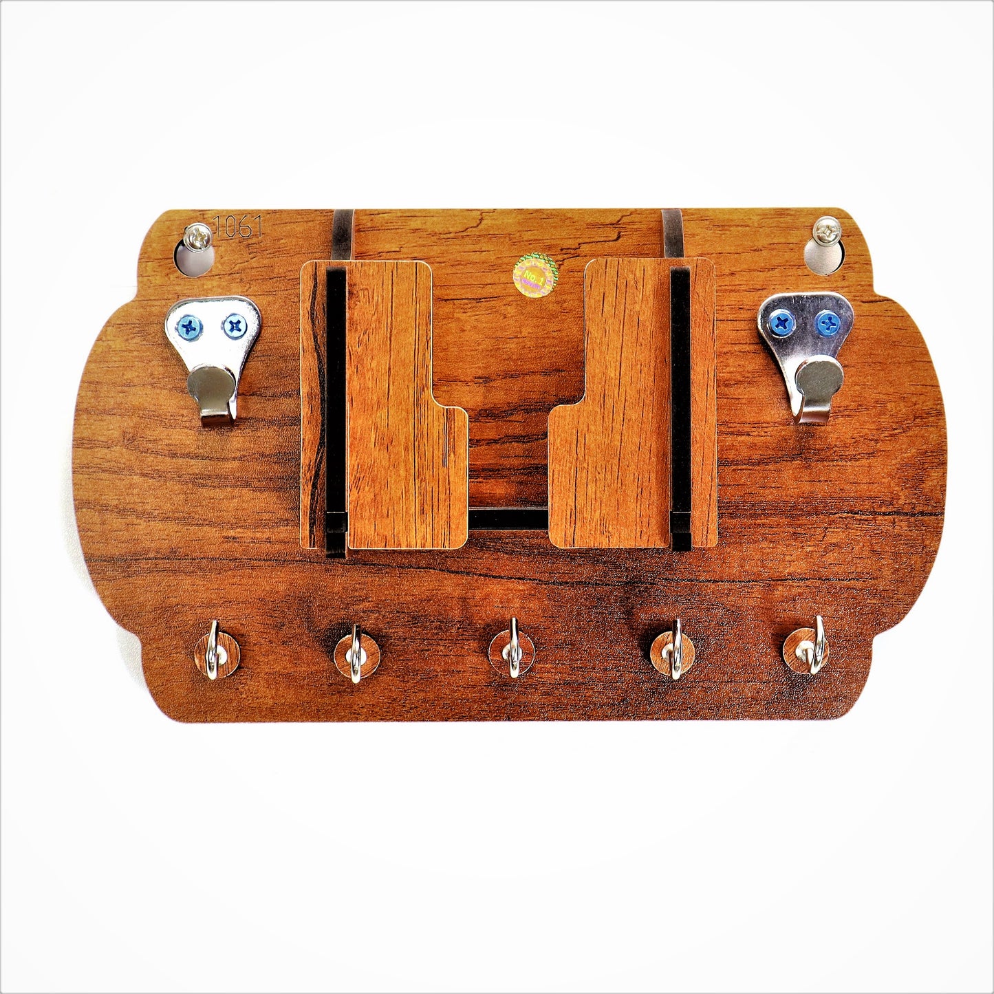 US DZIRE™ 1061 Wooded key holder Sweet Home Flower Wood Key Holder