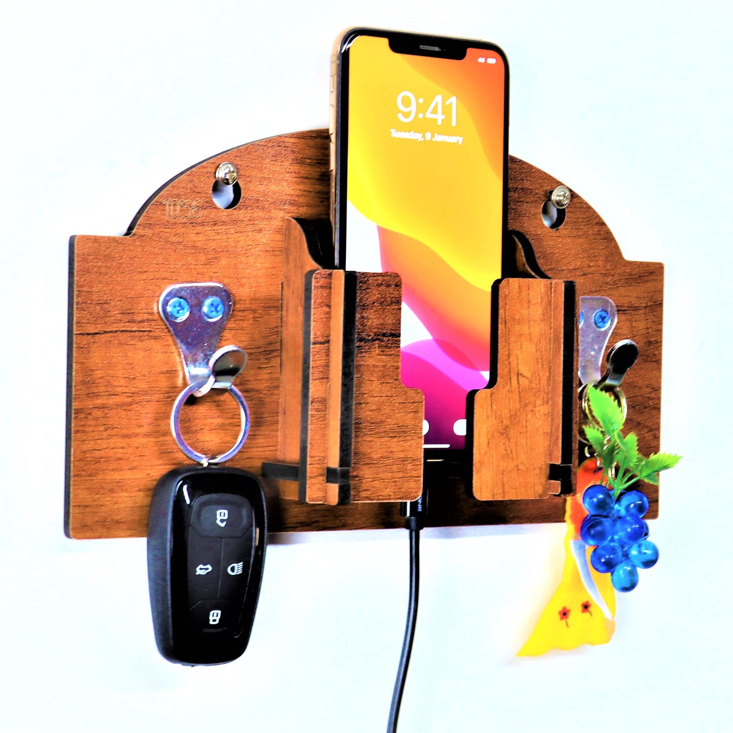 US DZIRE™ 1056 Premium Key Holder For Home & Office Wood Key Holder