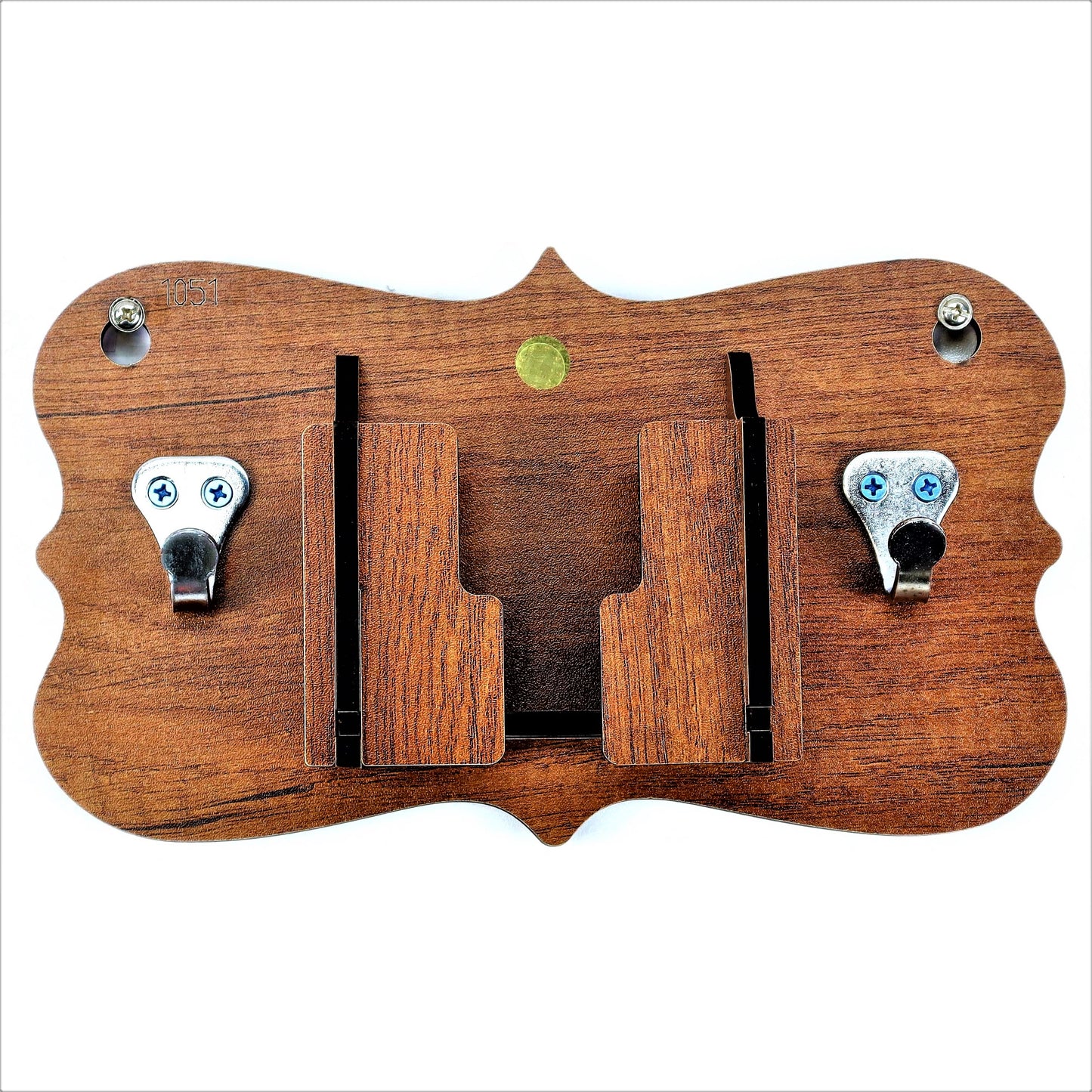 US DZIRE™ 1051 Decorative Key Hanger (Brown) Wood Key Holder