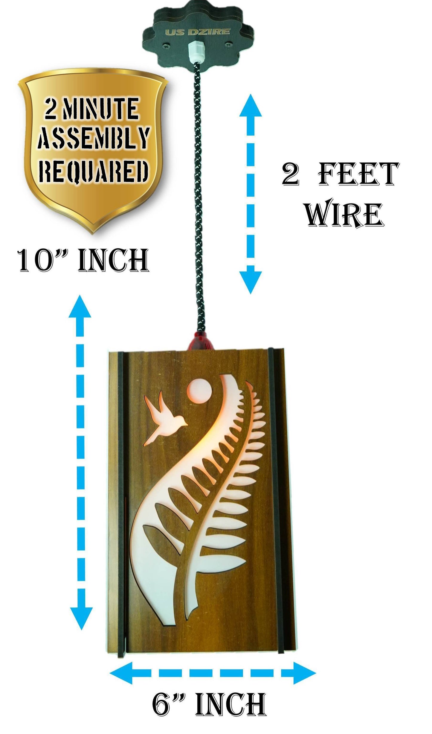 US DZIRE 426 Homes Decoretive Hanging Pendant Light Ceiling Lamp Decor Items,