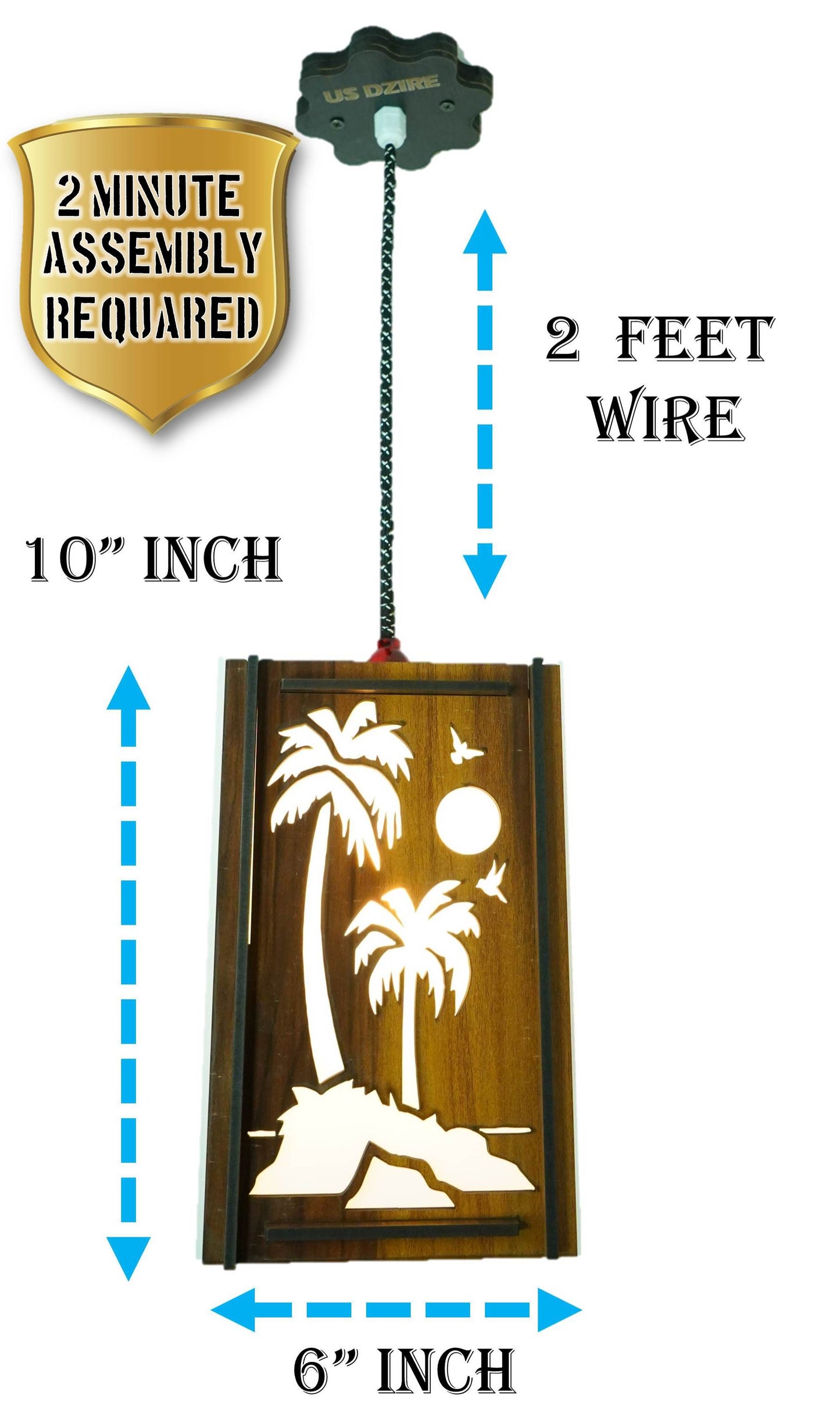 US DZIRE 428 Homes Decoretive Hanging Pendant Light Ceiling Lamp Decor Items,