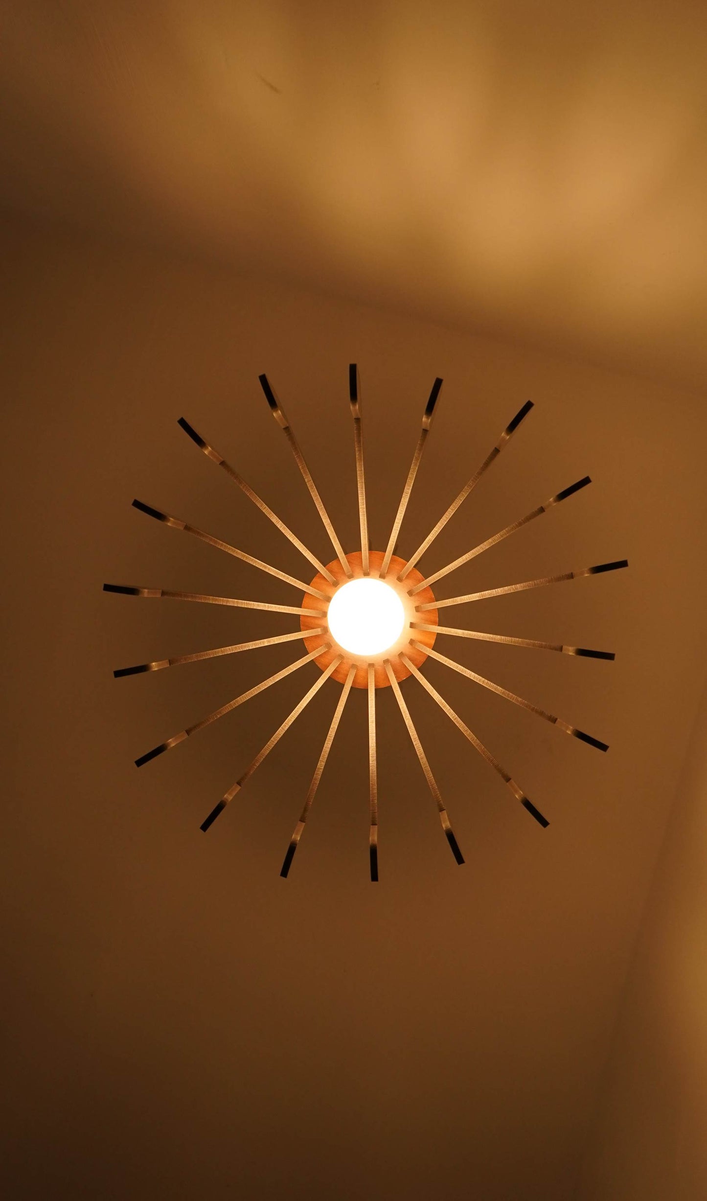 US DZIRE 453 Wooden Ceiling Pendant Light Shade Chandelier Style.