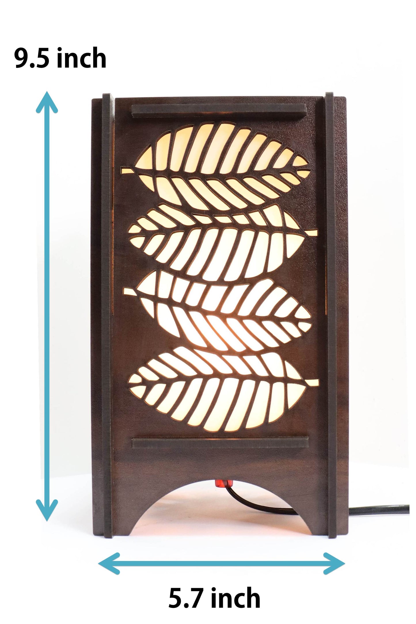 US DZIRE™611 Wooden Style Table Lamp