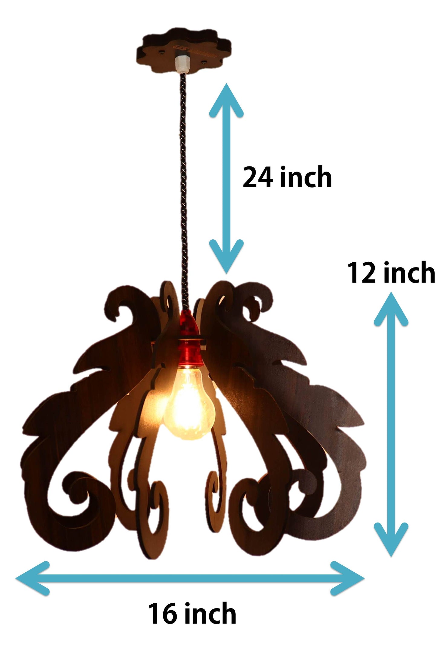 US DZIRE 455 Hanging Ceiling Decorative Roof Light Lamp for Home,