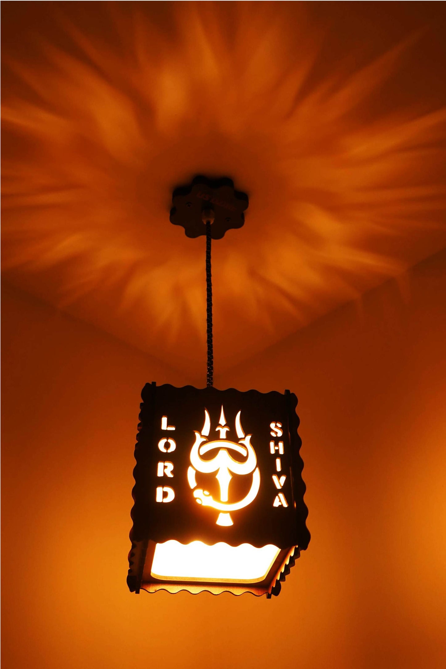 US DZIRE™ 510 Wooden Ceiling Pendant Light Shade  Chandelier Style.
