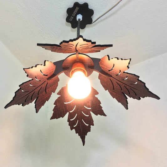 US DZIRE 155 Decoretive Wood Ceiling Pendant Light Shade Hand Weave Chandelier Style.