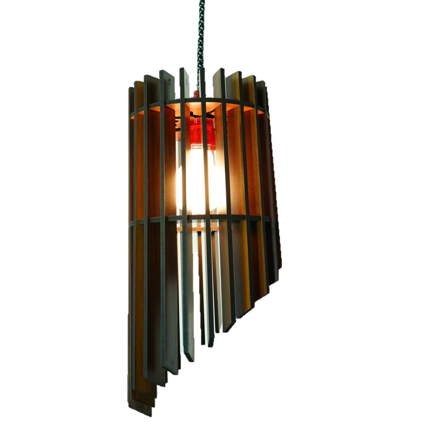 US DZIRE 408 Wooden Homes Decoretive Ceiling Pendant Light Shade Hand Weave Chandelier Style