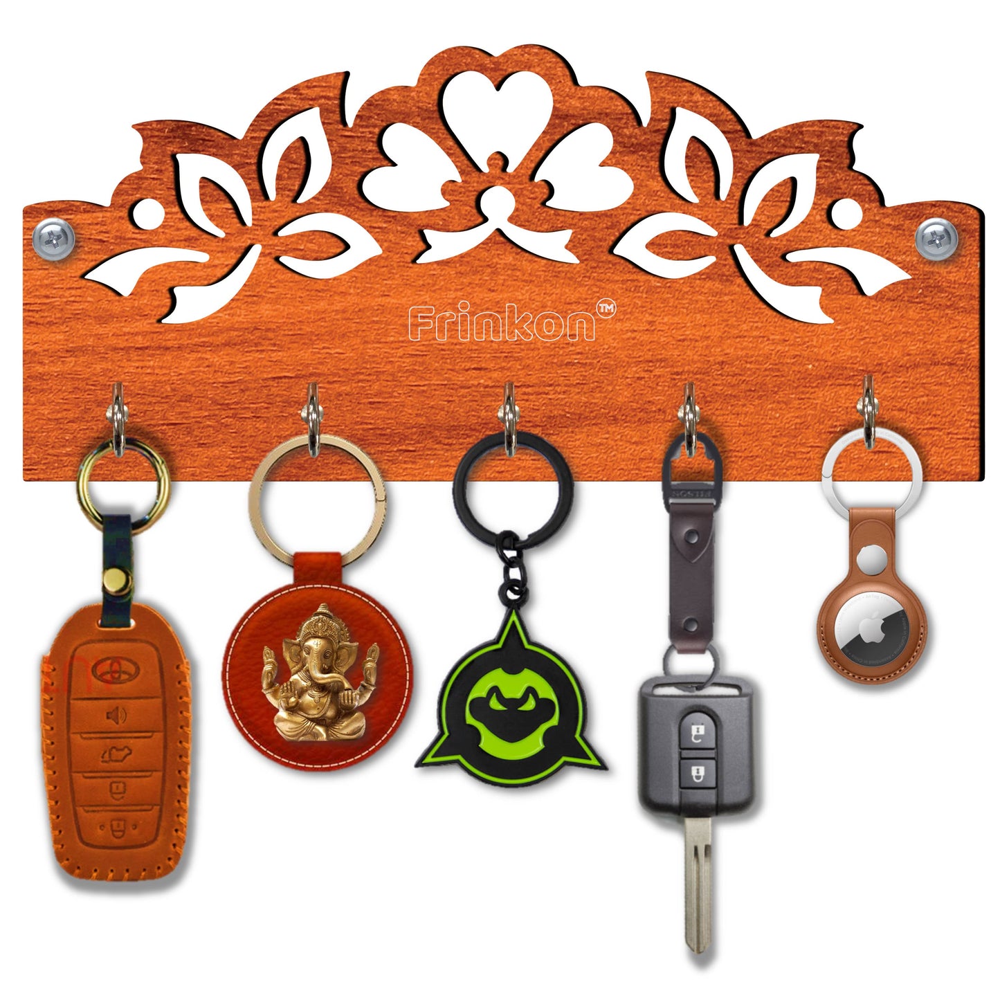 US DZIRE™ 5500 Premium Key Holder For Home & Office Wood Key Holder