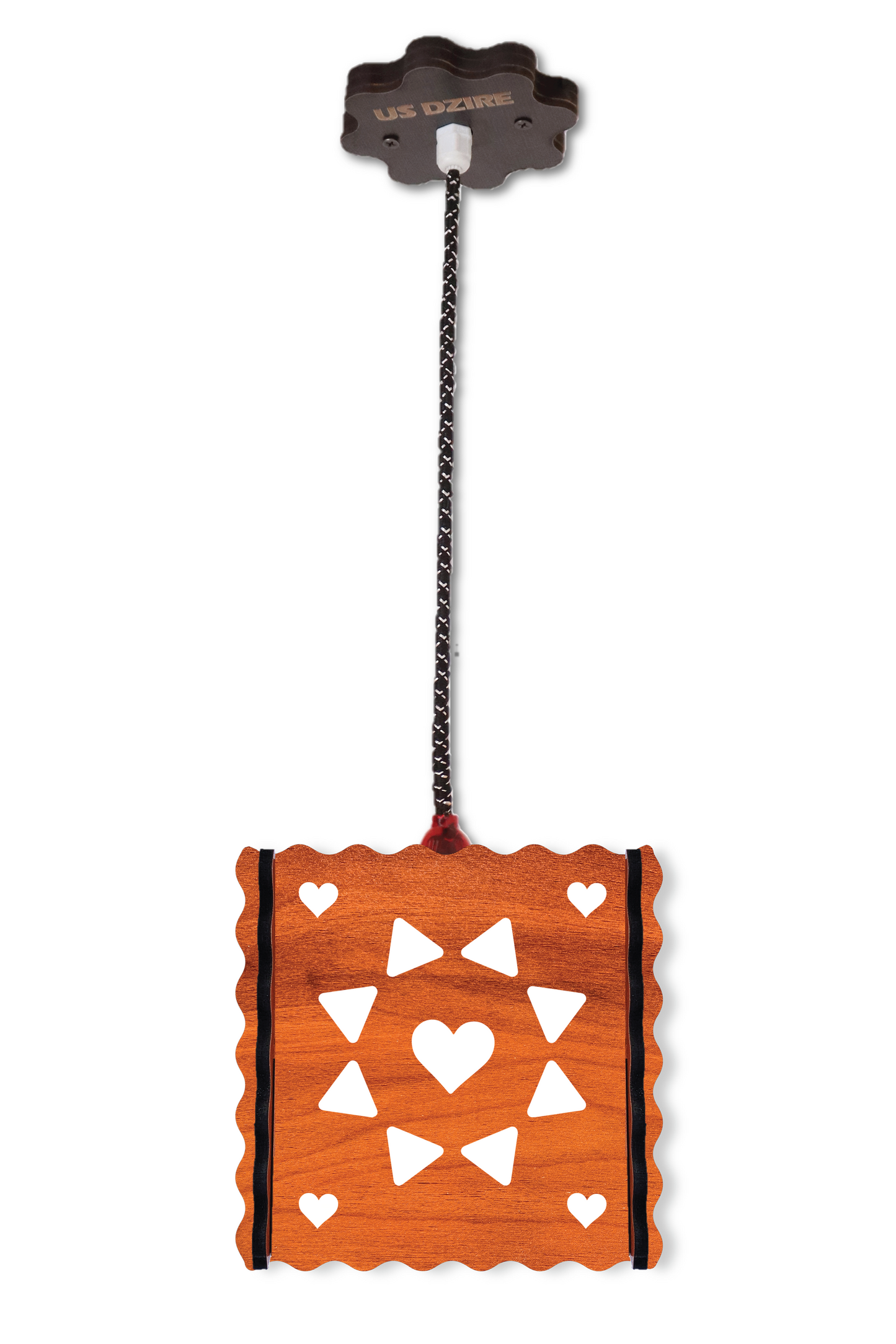 US DZIRE™ 552  Wooden Style Hanging Lamp Creative Pendant Light Lamp for Room,Foyer,Hallway Pendants Ceiling Lamp