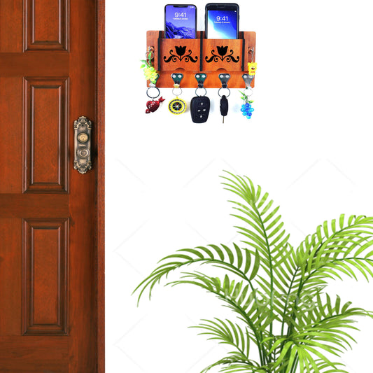 US DZIRE™ 32 Premium Key Holder For Home & Office Wood Key Holder