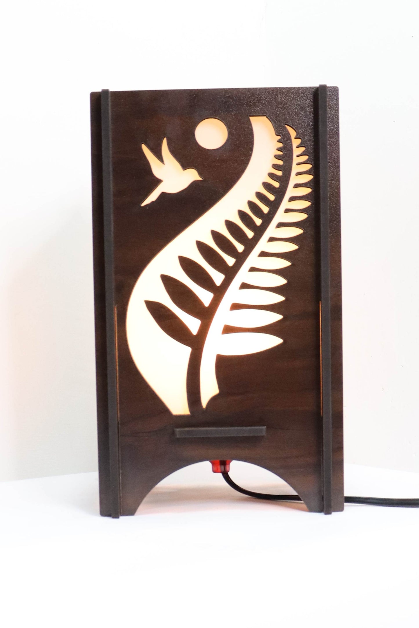 US DZIRE ™  604 Wooden LED Table Lamp With Creative Design,Suitable for Bedside,Drawing room,