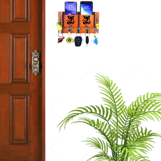 US DZIRE™ 39 Wooded key holder Sweet Home Flower Wood Key Holder