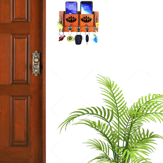 US DZIRE™ 33 Premium Key Holder For Home & Office Wood Key Holder