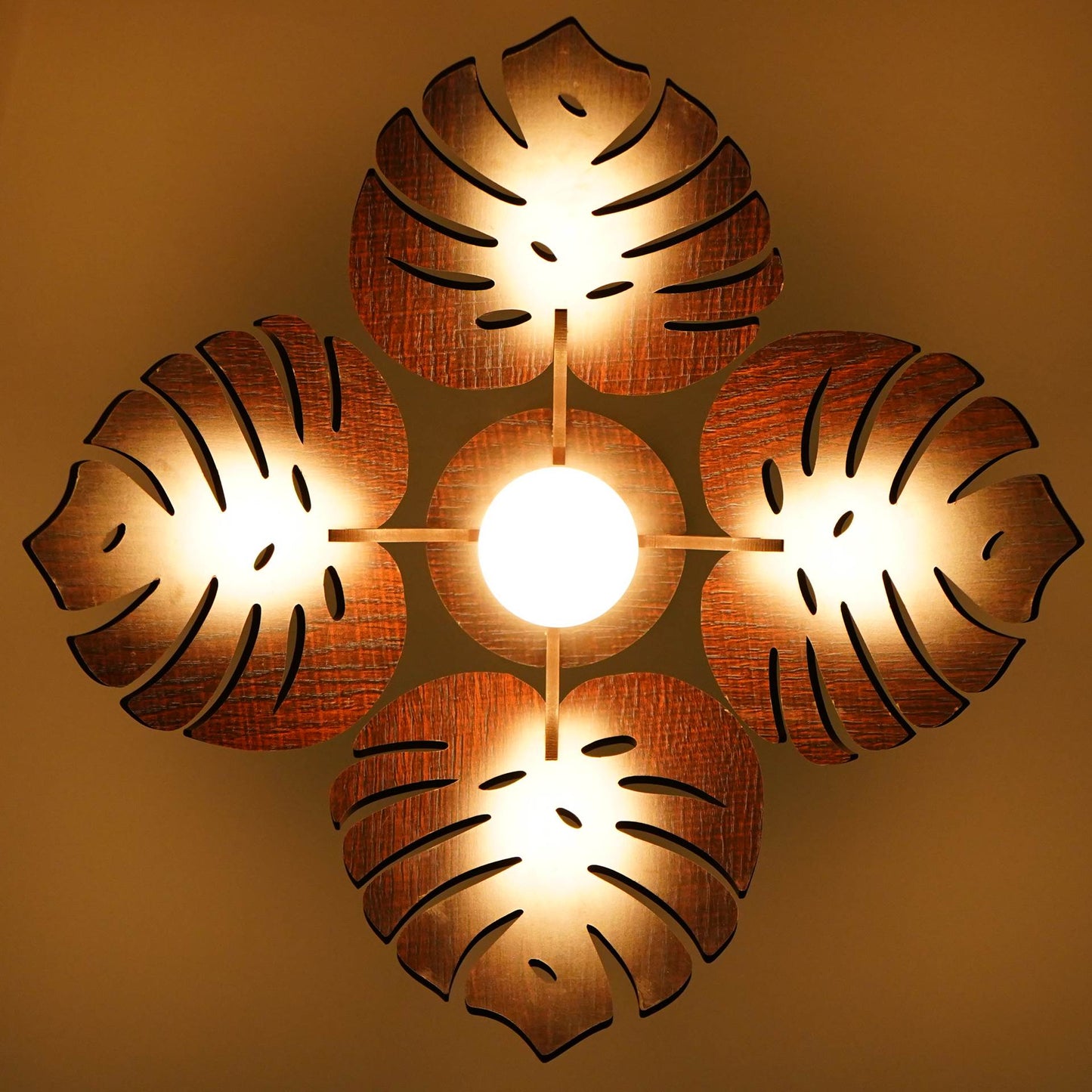 US DZIRE 159 Decoretive Wooden Ceiling Pendant Light Shade Hand Weave Chandelier Style