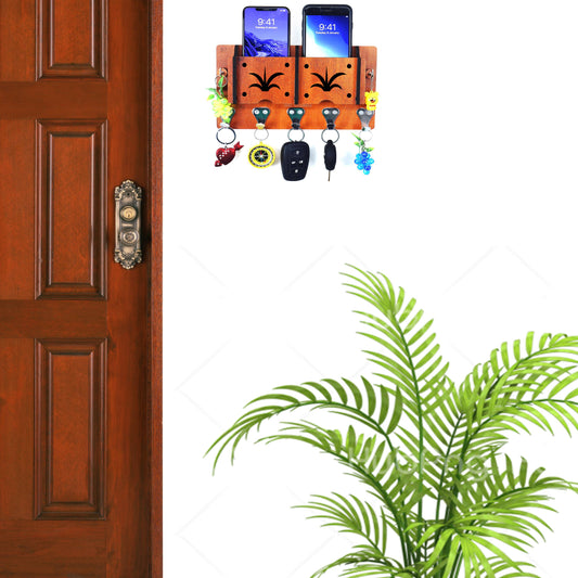 US DZIRE™ 27 Premium Key Holder For Home & Office Wood Key Holder