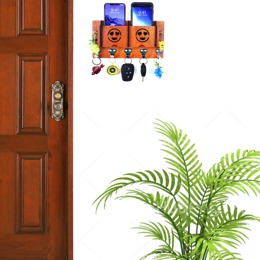 US DZIRE™ 28 Wooded key holder Sweet Home Flower Wood Key Holder