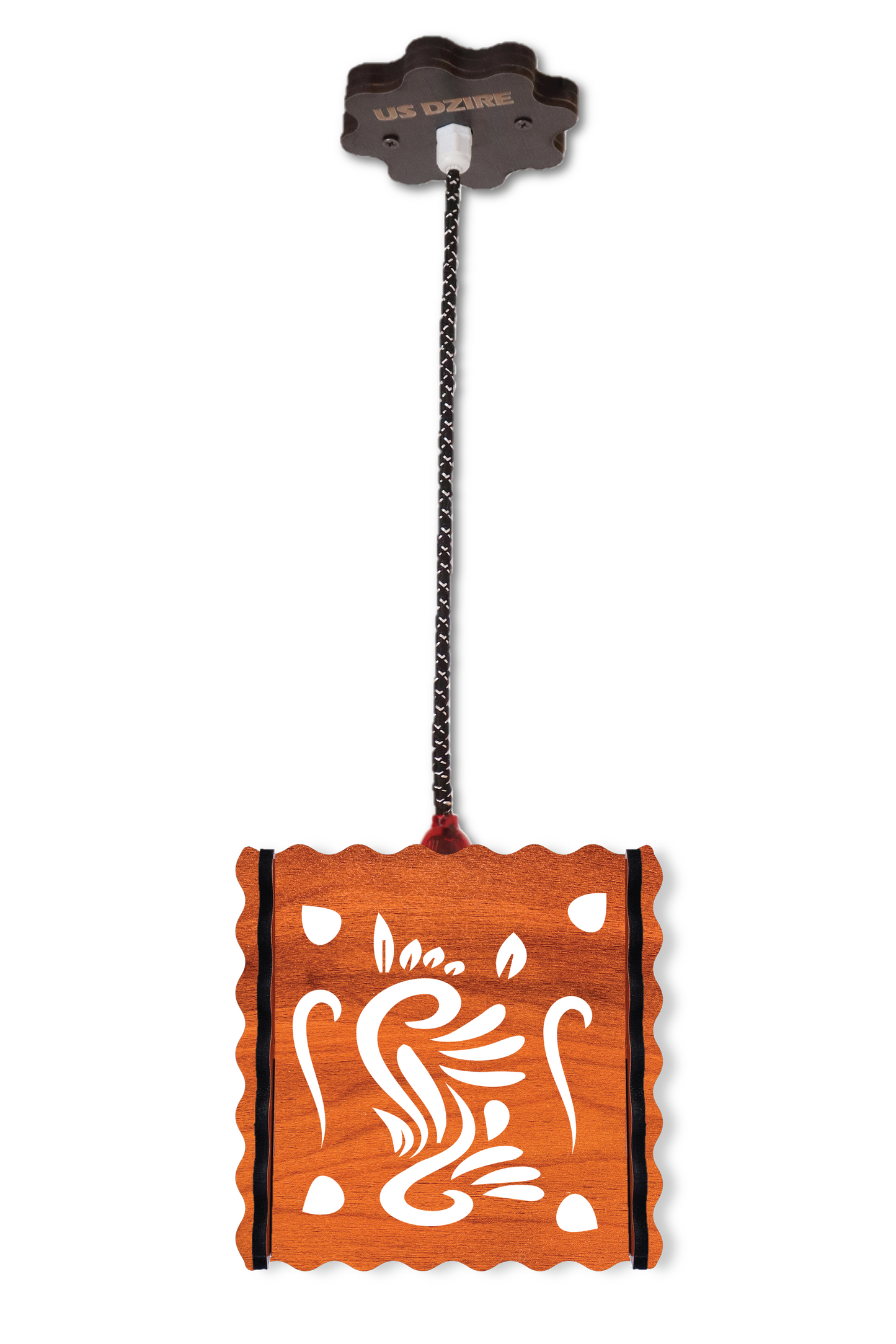US DZIRE™ 595 Pendants Ceiling Lamp  (Brown)