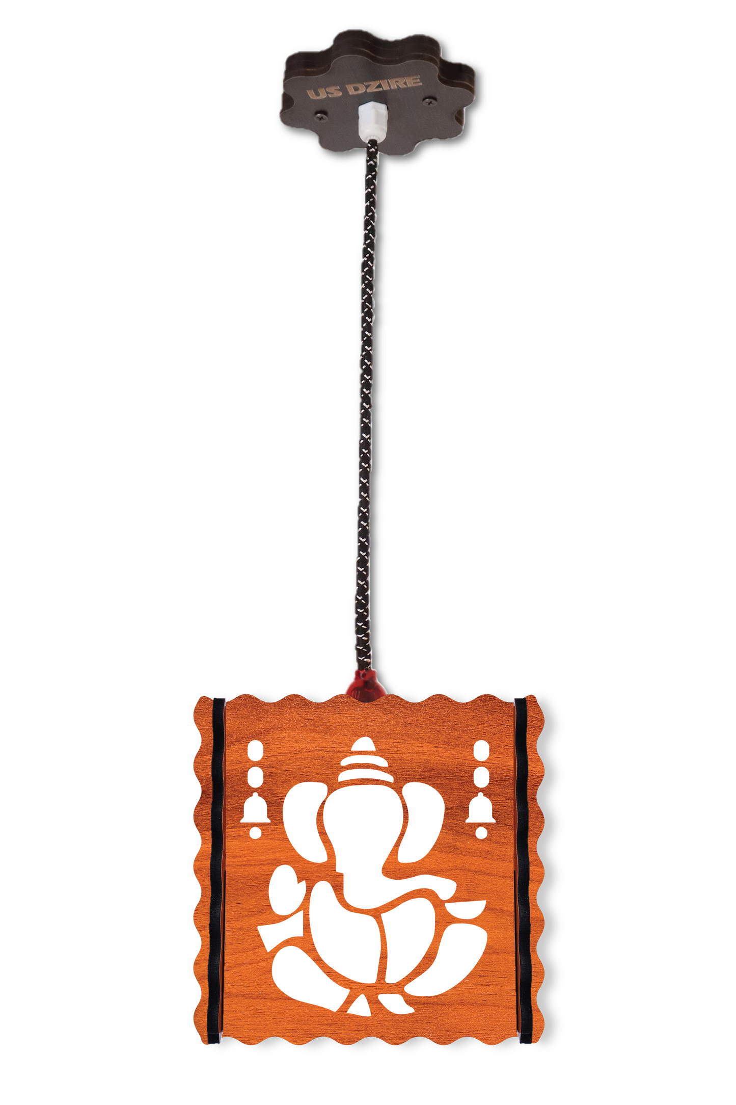 US DZIRE™574 Wooden Ceiling Pendant Light Shade  Chandelier Style.