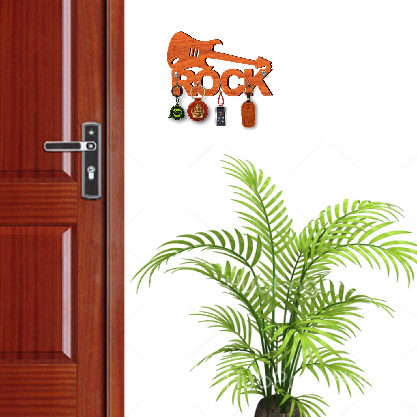 US DZIRE™ 5502  Premium Key Holder For Home & Office Wood Key Holder