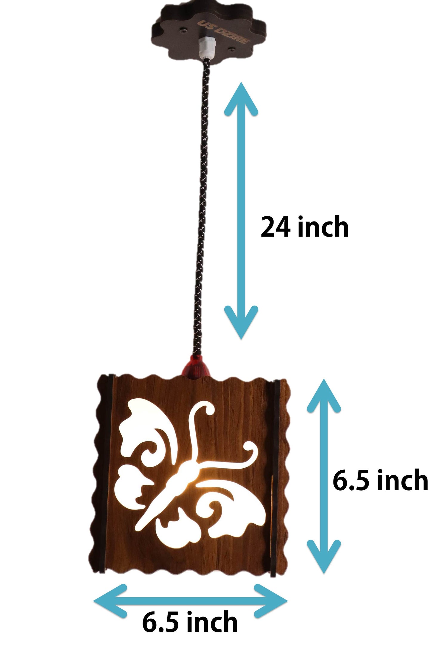 US DZIRE™ 515 Homes Decoretive Hanging Pendant Light Ceiling Lamp Decor Items,