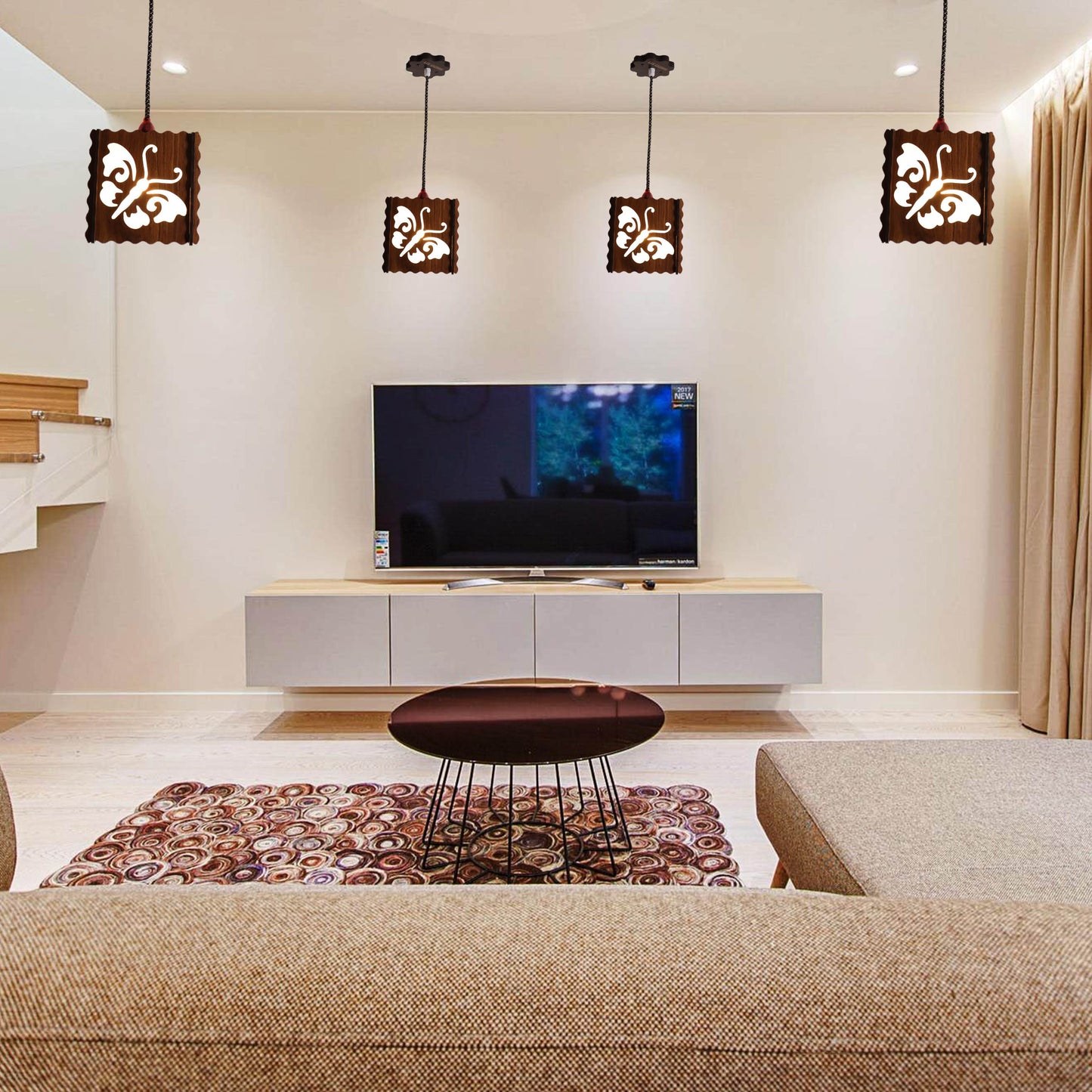 US DZIRE™ 515 Homes Decoretive Hanging Pendant Light Ceiling Lamp Decor Items,