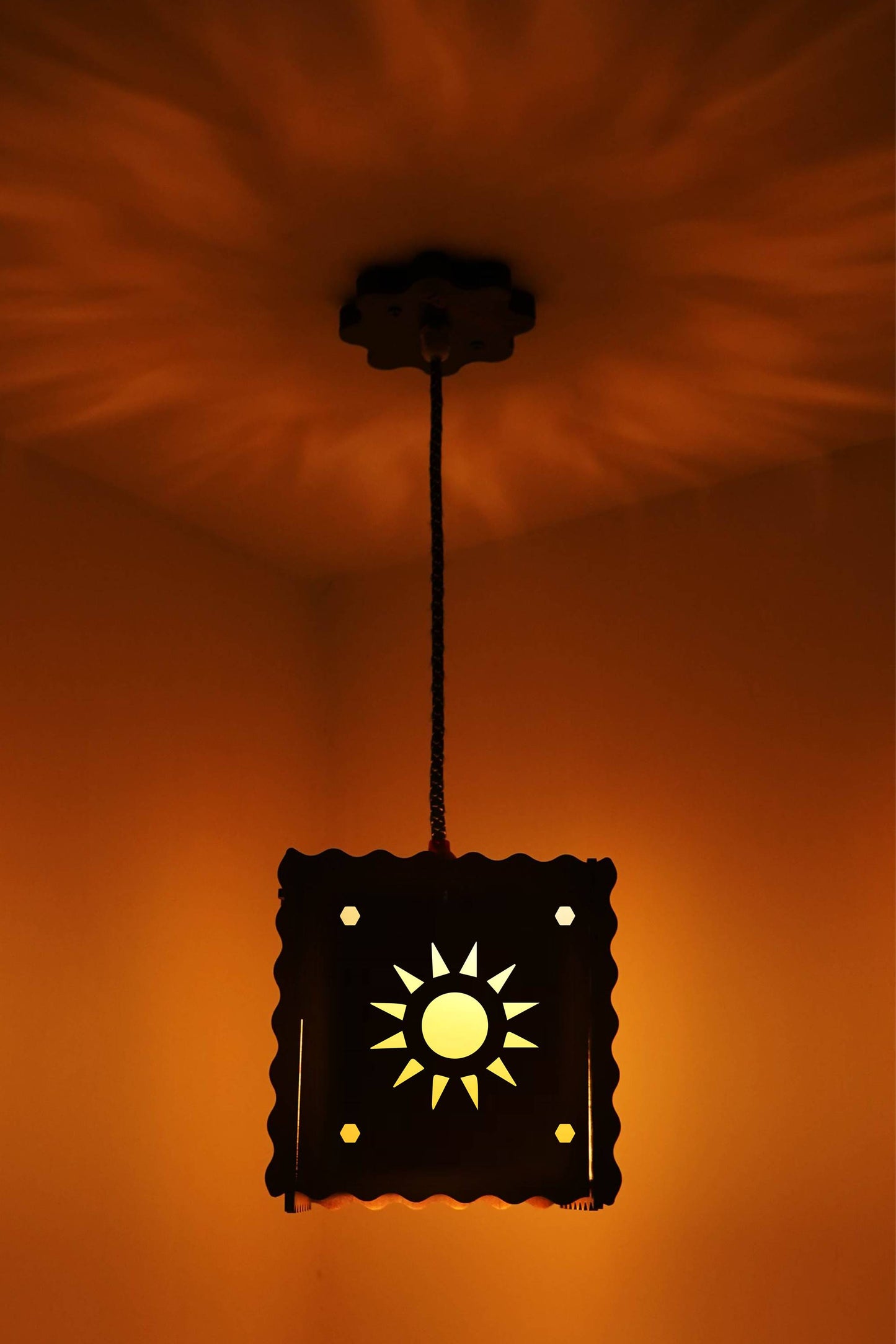 US DZIRE™ 534 Pendants Ceiling Lamp  (Brown)