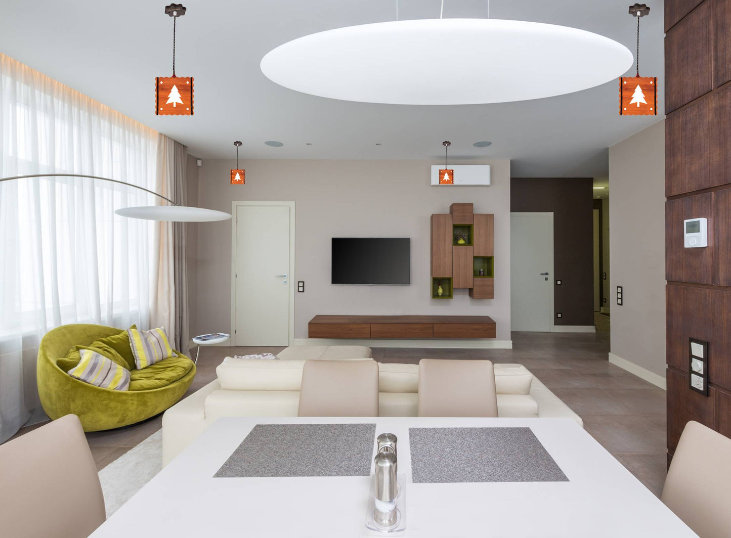 US DZIRE™ 553 Homes Decoretive Hanging Pendant Light Ceiling Lamp Decor Items,