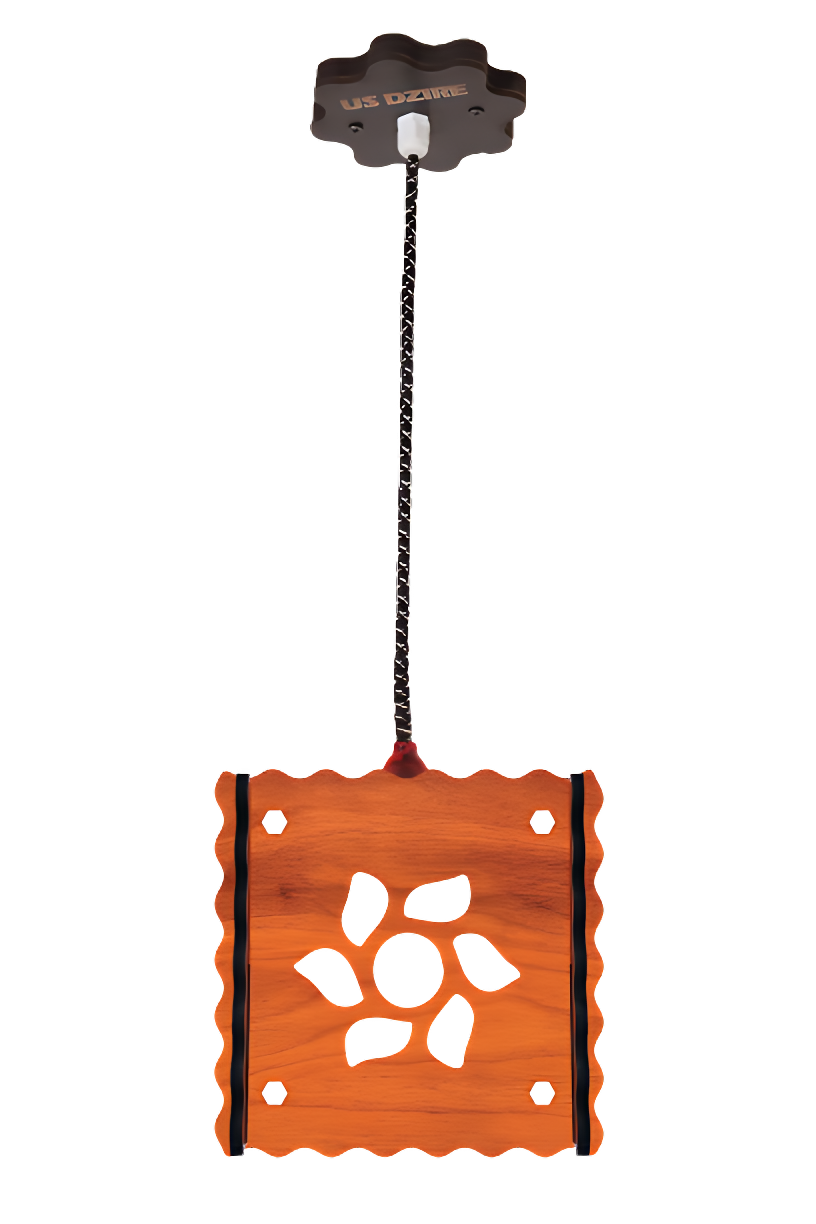 US DZIRE™ 557 Wooden Style Hanging Lamp Pendants Ceiling Lamp