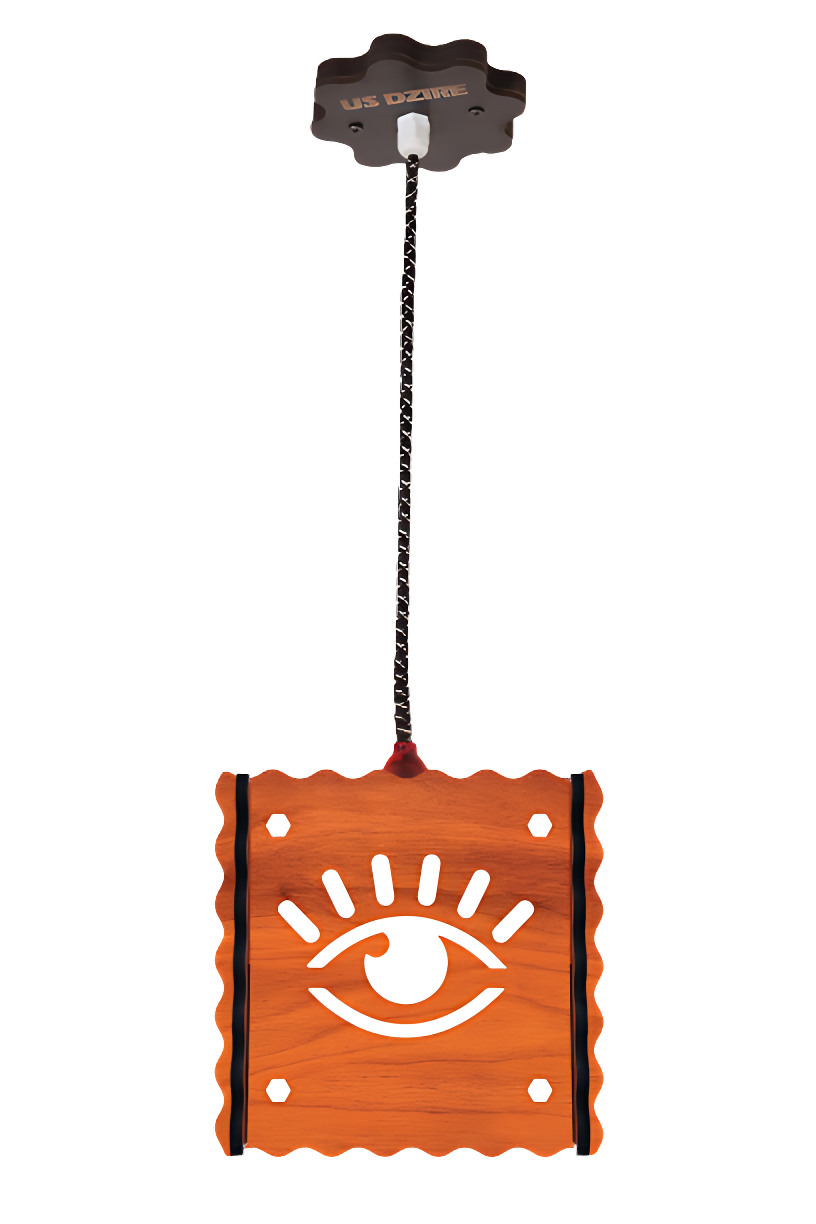 US DZIRE™ 554 Pendants Ceiling Lamp  (Brown)
